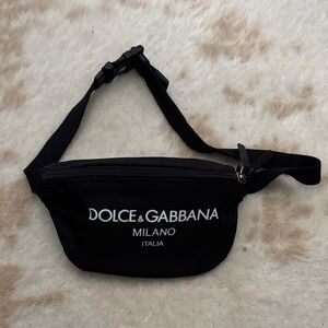 Dolce & Gabbana Kids Black Fanny Pack